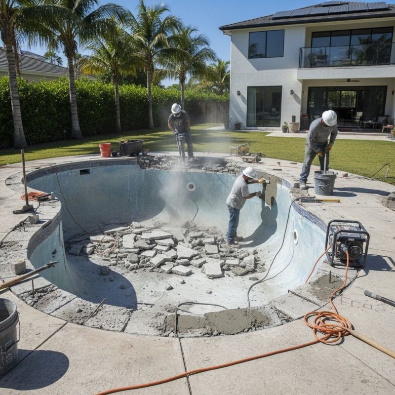 Swimming Pool Demolition