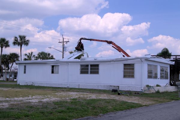 Mobile Home Demolition in Auburn