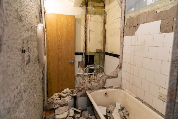Shower Tile Demolition in Auburn