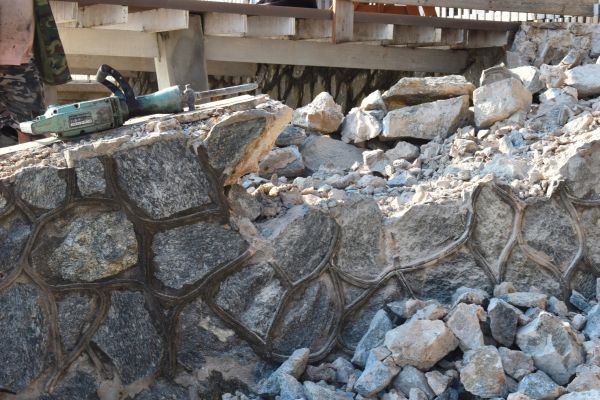 Retaining Wall Demolition in Auburn